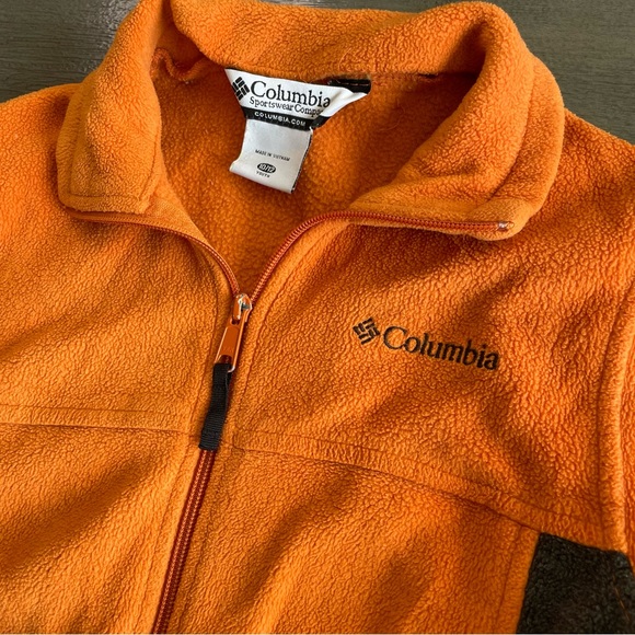 Columbia Boys Kids Teddy Zip Up Kids Jacket 10/12 - Picture 4 of 12